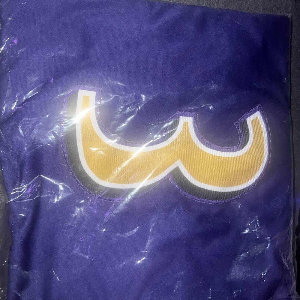 Ravens jerseys mix sizes and blk or purple